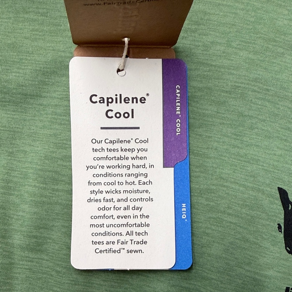 Patagonia Women's Green Long Sleeve Tee - Picture 3 of 8
